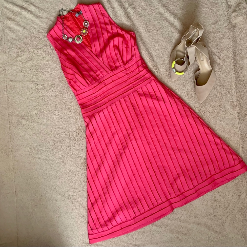 Marc New York - Andrew Marc Pink Sleeveless Dress